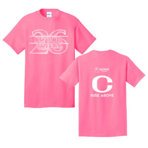Clinton Spirit Week Unisex Short Sleeve Tee-Neon Pink