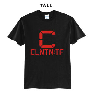 Clinton Track Field Tall Short Sleeve Tee-Black