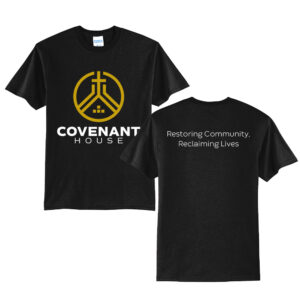 Covenant House Unisex Short Sleeve Tee-Black