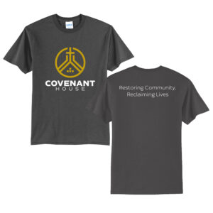Covenant House Unisex Short Sleeve Tee-Charcoal