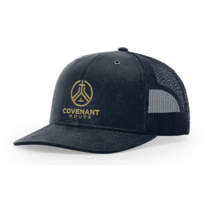 Covenant House Richardson  Freemont Trucker  Mesh Back Adjustable back cap-Navy