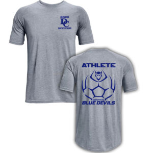 DC Soccer Under Armour Athletics soft cotton blend T-shirt Adult-Steel Grey Heather