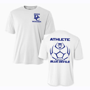 DC Soccer Adult Cooling Performance Tshirt -White