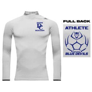 DC Soccer Adidas Tech Fit climawarm long sleeve mock-White