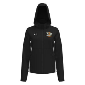 EV Track Field Under Armour Rival Stretch Woven Women’s Jacket-Black/White