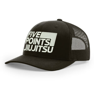 Five Point Jiu Jitsu Richardson Pro Crown Mesh Back solid color Adjustable back cap Solid-Coffee