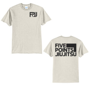 Five Point Jiu Jitsu Unisex Short Sleeve Tee-Oatmeal Heather