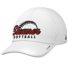 Steamer Softball Adidas Superlite 4 Team Cap – WHITE