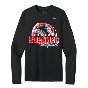 Steamer Softball Nike Team rLegend Long Sleeve Tee Adult-Black