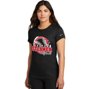 Steamer Softball Nike Women’s Swoosh Sleeve rLegend Tee-Black
