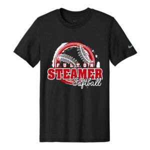 Steamer Softball Nike Swoosh Sleeve rLegend Tee Men-Black