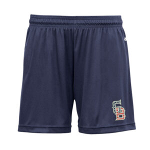 Great Bambinos BB Badger – B-Core Women’s 5″ Inseam Shorts-navy