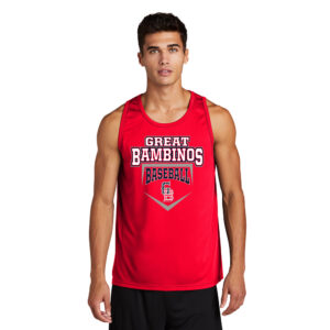 Great Bambinos BB Sport-Tek Men PosiCharge  Competitor Tank-True Red