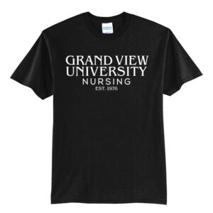GV Nursing Unisex Short Sleeve Tee-Black