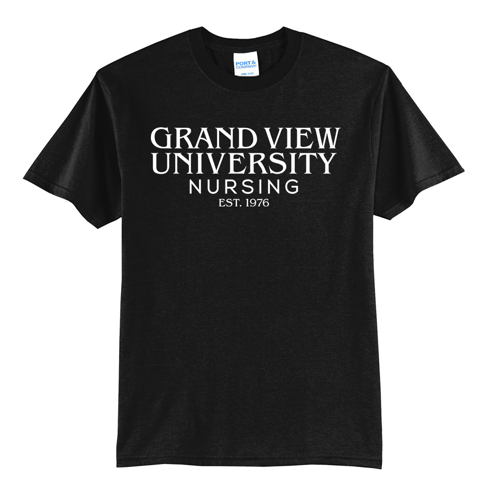 GV Nursing Unisex Short Sleeve Tee-Black
