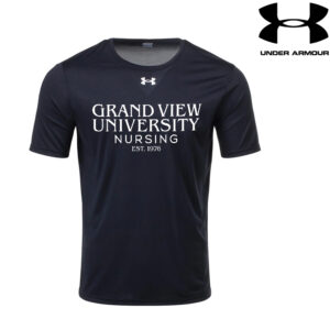 GV Nursing Under Armour short sleeve Men’s Team Tech Tee-Black