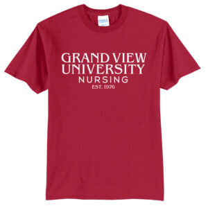 GV Nursing Unisex Short Sleeve Tee-Red