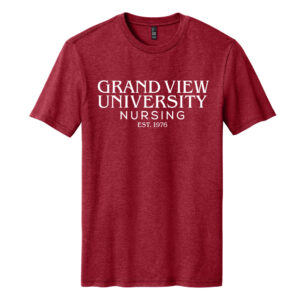 GV Nursing Unisex Premium Short Sleeve Tee-Red Fleck