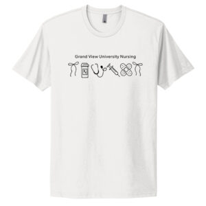 GV Nursing Unisex Premium Short Sleeve Tee-White