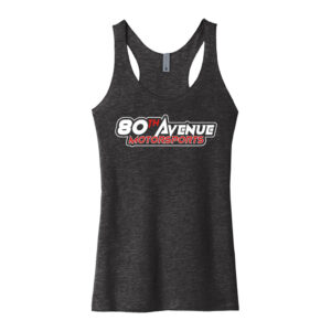 IATVHSS Next Level Women’s Triblend Racerback Tank-Vintage Black