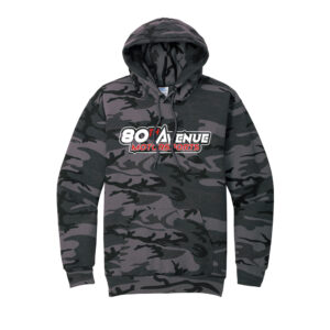 IATVHSS Unisex Core Fleece Camo Pullover Hooded Sweatshirt-Black Heather