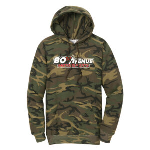 IATVHSS Unisex Core Fleece Camo Pullover Hooded Sweatshirt-Military Camo