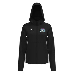 J CO Bombers Under Armour Rival Stretch Woven Women’s Jacket-Black/White