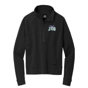 J CO Bombers New Era Ladies STS 1/2-Zip-Black