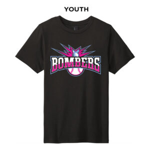 J CO Bombers Youth Perfect Tri blend Tee-Black