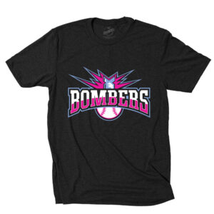J CO Bombers District Perfect Tri-blend Crew Tee Unisex-Black