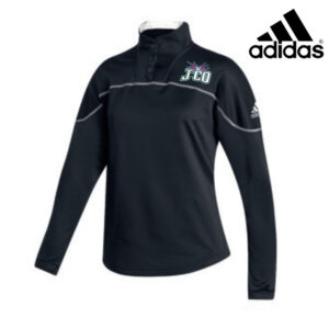 J CO Bombers Adidas Women’s Stadium 1/4 snap pullover – Black (S, L, 2x)