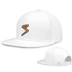 Midwest Sluggers SB The Game Perforated GameChanger Snapback Cap-White