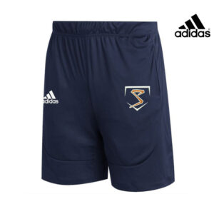Midwest Sluggers SB Adidas Sideline 21 Knit shorts with pockets-NAVY