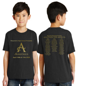 Maq Anastasia Youth Short Sleeve Tee-Black