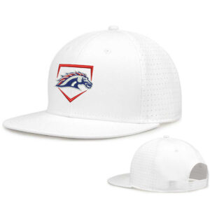 Mustangs Baseball The Game Perforated GameChanger Snapback Cap-White