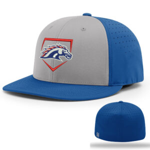 Mustangs Baseball Richardson Pro Lite FlexFit Cap Alt-Grey/Royal