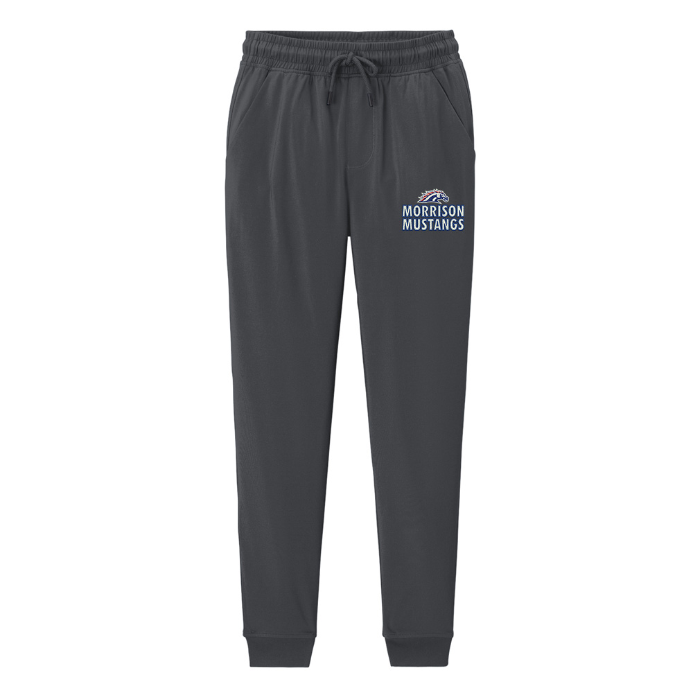 Morrison Sport-Tek Men Sport-Wick Stretch Jogger-Charcoal Grey