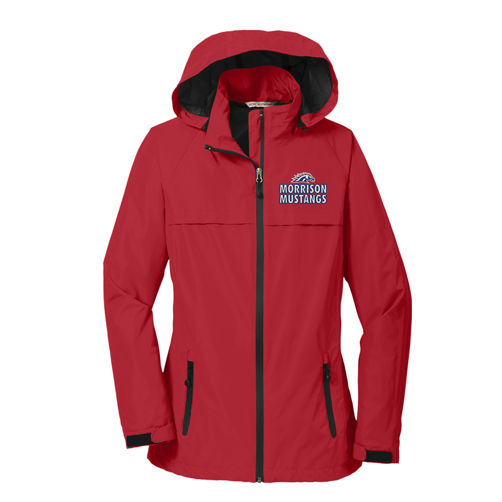 Morrison Port Authority LADIES Torrent Waterproof Jacket-Engine Red