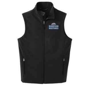 Morrison Men Port Authority Core Soft Shell Vest-Black