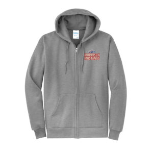 Morrison Unisex Classic Full-Zip Hooded Sweatshirt-Athletic Heather