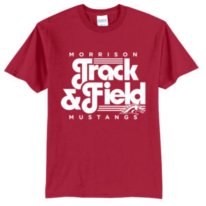 Morrison Unisex Short Sleeve Tee-Red