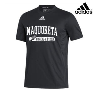 Maq Track Field Adidas Men’s Stadium Heat RDY Tee-BLACK