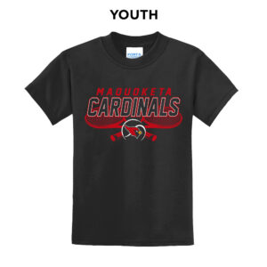 Maquoketa Tennis Youth Short Sleeve Tee-Black