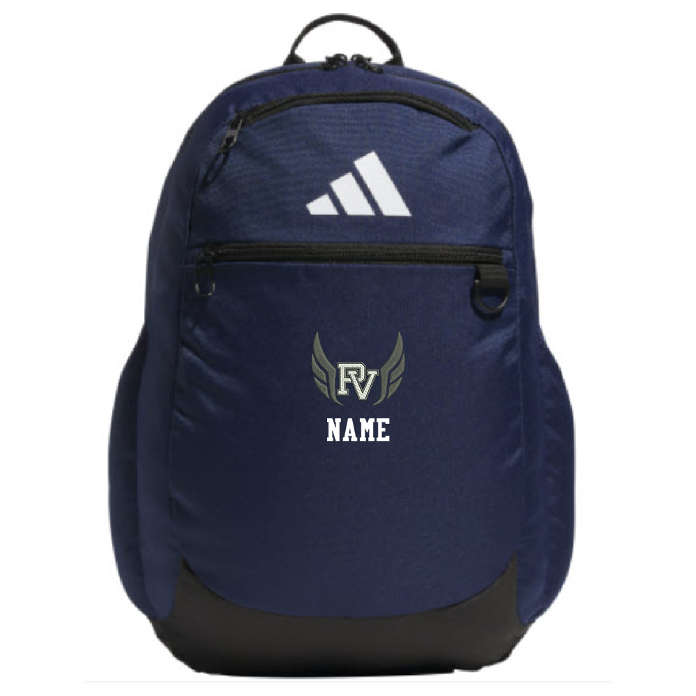 PV Girls Track Field Adidas Striker 3 Team Backpack- NAVY BLUE