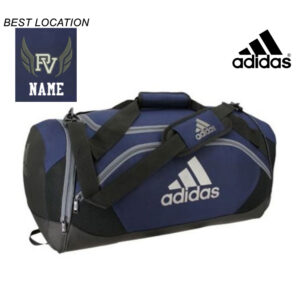 PV Girls Track Field Adidas Team Issue II Medium Duffel- NAVY