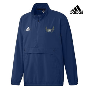 PV Girls Track Field Adidas Stadium 1/4 zip woven pullover – Team Navy (S-2x, 4x)