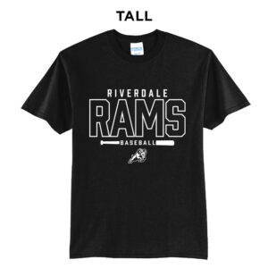 Rams BB Tall Short Sleeve Tee-Black