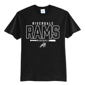 Rams BB Unisex Short Sleeve Tee-Black