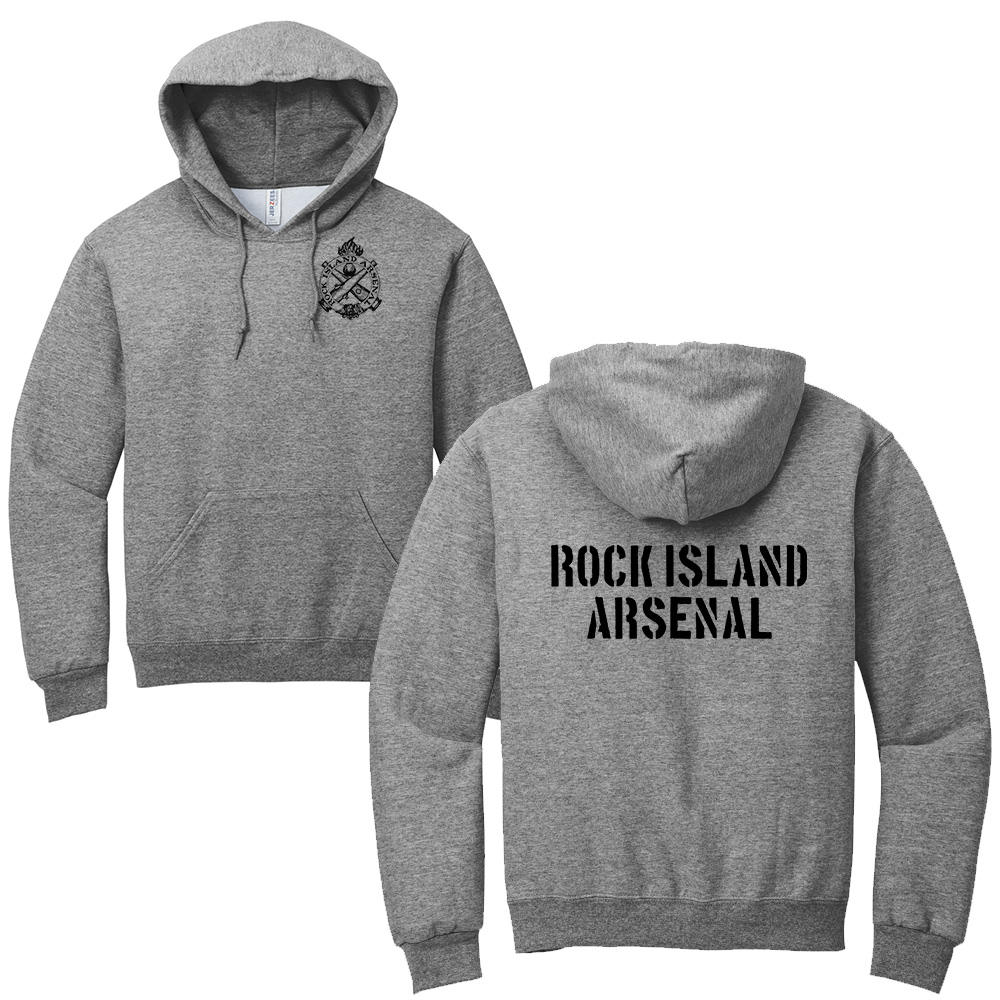 RI Arsenal Unisex Jerzees Nublend Hooded Sweatshirt -Oxford