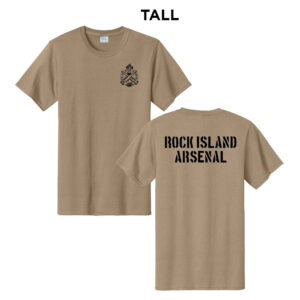 RI Arsenal Tall Cotton Short Sleeve Tee-Sand